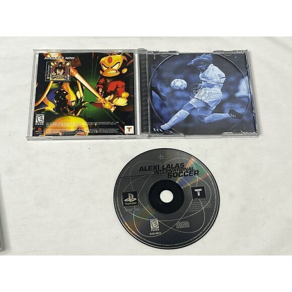 Alexi Lalas International Soccer (Sony Playstation 1 ps1 ps2 ps3) Complete - Picture 2 of 4